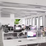 Oficina abierta espacio abierto