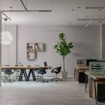 Espacio de oficina de alta tecnología