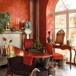 Yeso decorativo en las paredes