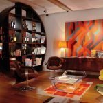Naranja en el interior de la sala de estar