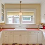 Muebles para la cocina al estilo de los años 60.