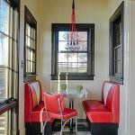 Muebles de cocina rojo