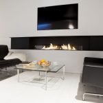 Sala de estar de estilo minimalista