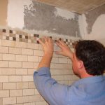 Azulejo en el baño
