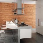 Pared en la cocina