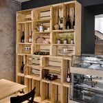 Muebles de madera en el interior