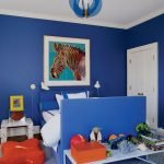 Cama azul