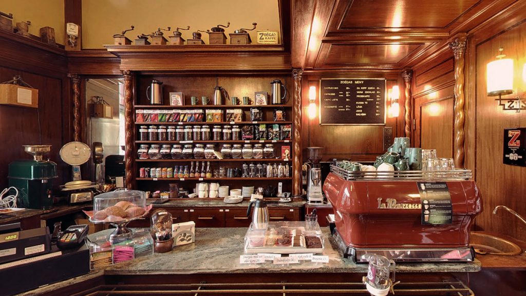 Kafijas veikalu dizains