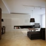 Sala de estar de estilo minimalista