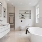 Baño ovalado