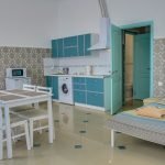 Cocina turquesa
