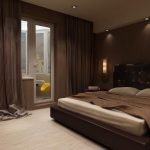 Dormitorio con balcon