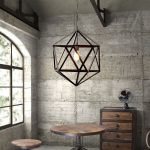 Figura geométrica de la lámpara