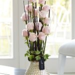 Rosas en un florero