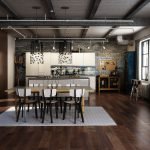 Cocina con comedor