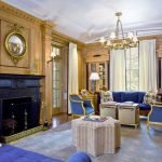 Muebles de sala azules