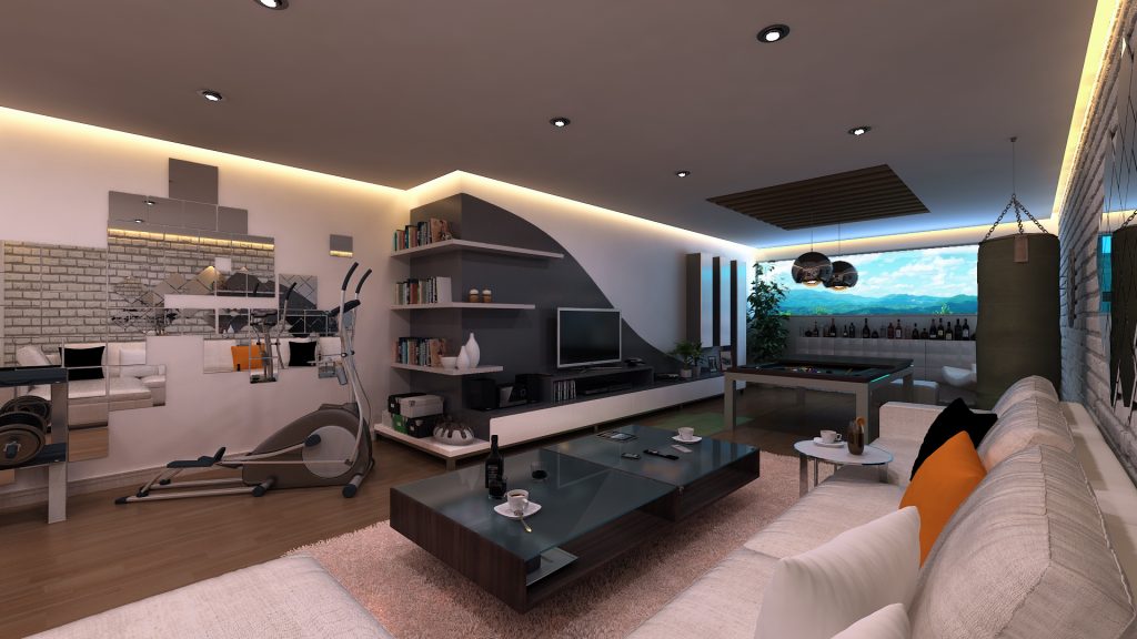 Platt ungkarndesign