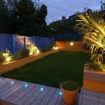 Iluminación del patio