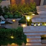 Opción de iluminación del patio