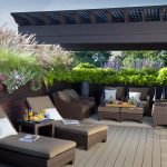 Terraza jardín