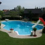 Tobogán de piscina