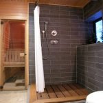 Ducha con cortina