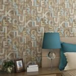 Papel pintado marrón