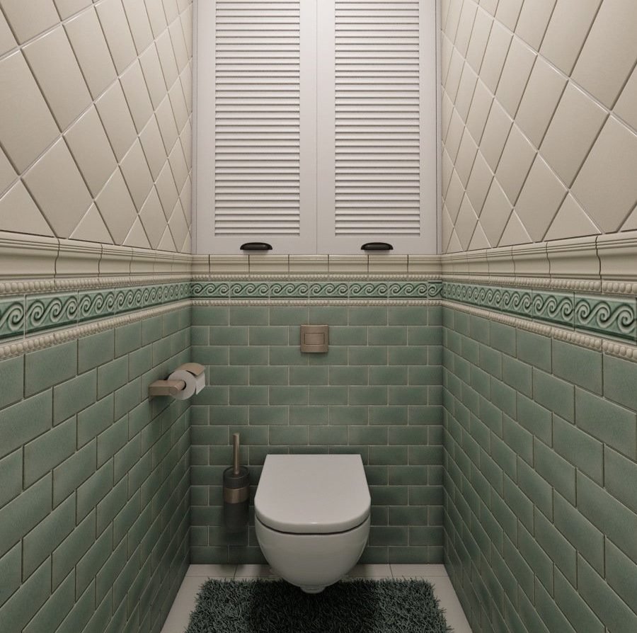 Azulejos de jabalí en el baño