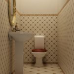 Fontanería blanca en el baño