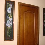 Puerta de madera en el interior