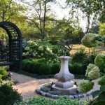 Fuente del jardín