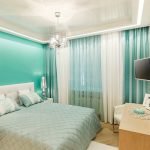Techo LED en el dormitorio