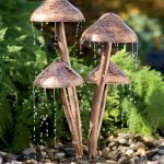 Fuentes en forma de setas