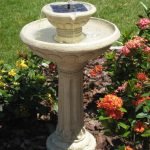 Fuente en forma de estatua