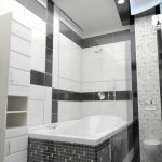 Mosaico en el baño