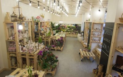 Diseño de la tienda de flores