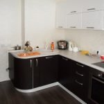 Muebles de cocina con estufa eléctrica