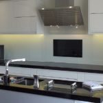 Smart TV sobre la estufa