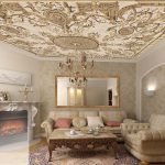 Sala de estar de estilo clásico