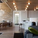 Opción de iluminación del apartamento