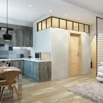 Diseño moderno de apartamentos.