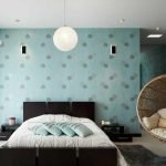 Turquesa en diseño de dormitorio
