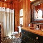 Bañera con cortina