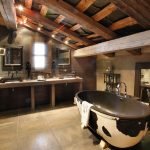 Baño estilo loft