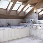 Ventanas sobre el baño
