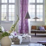 Textil verde violeta