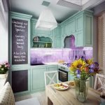 Cocina en colores vivos