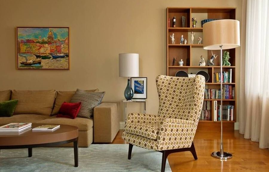 70s style interior