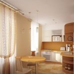 Lámparas sobre la mesa