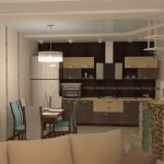 Cocina con comedor